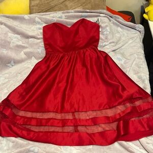 Alfred Angelo Red Formal Dress size 8 NWT
